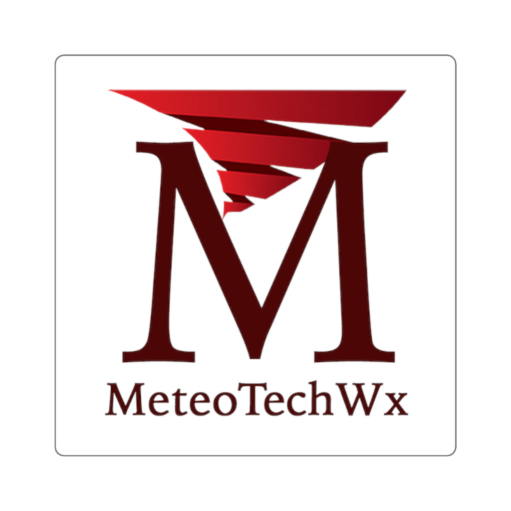 MeteoTechWx Logo Square Sticker