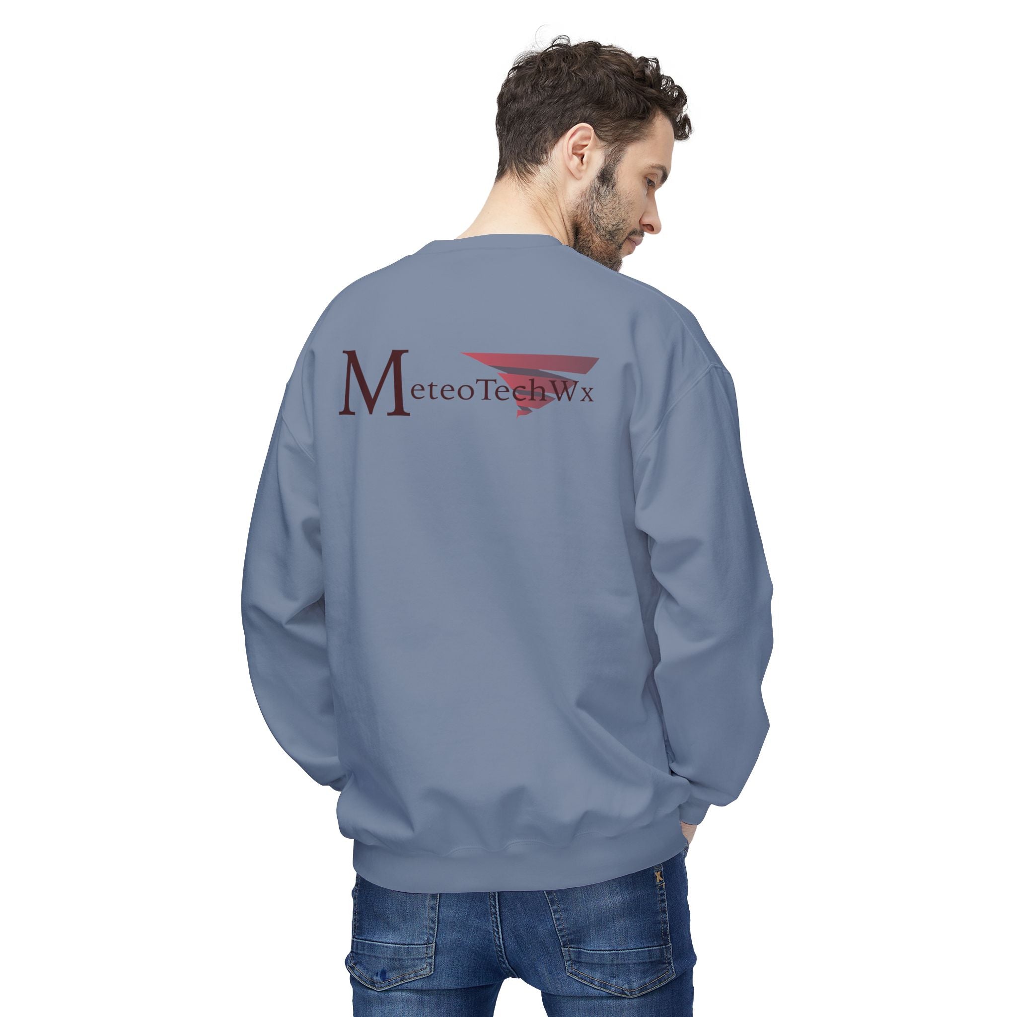 Double-Sided Classic Logo Crewneck Sweatshirt