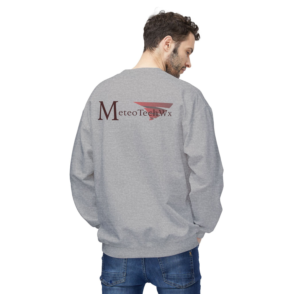 Double-Sided Classic Logo Crewneck Sweatshirt