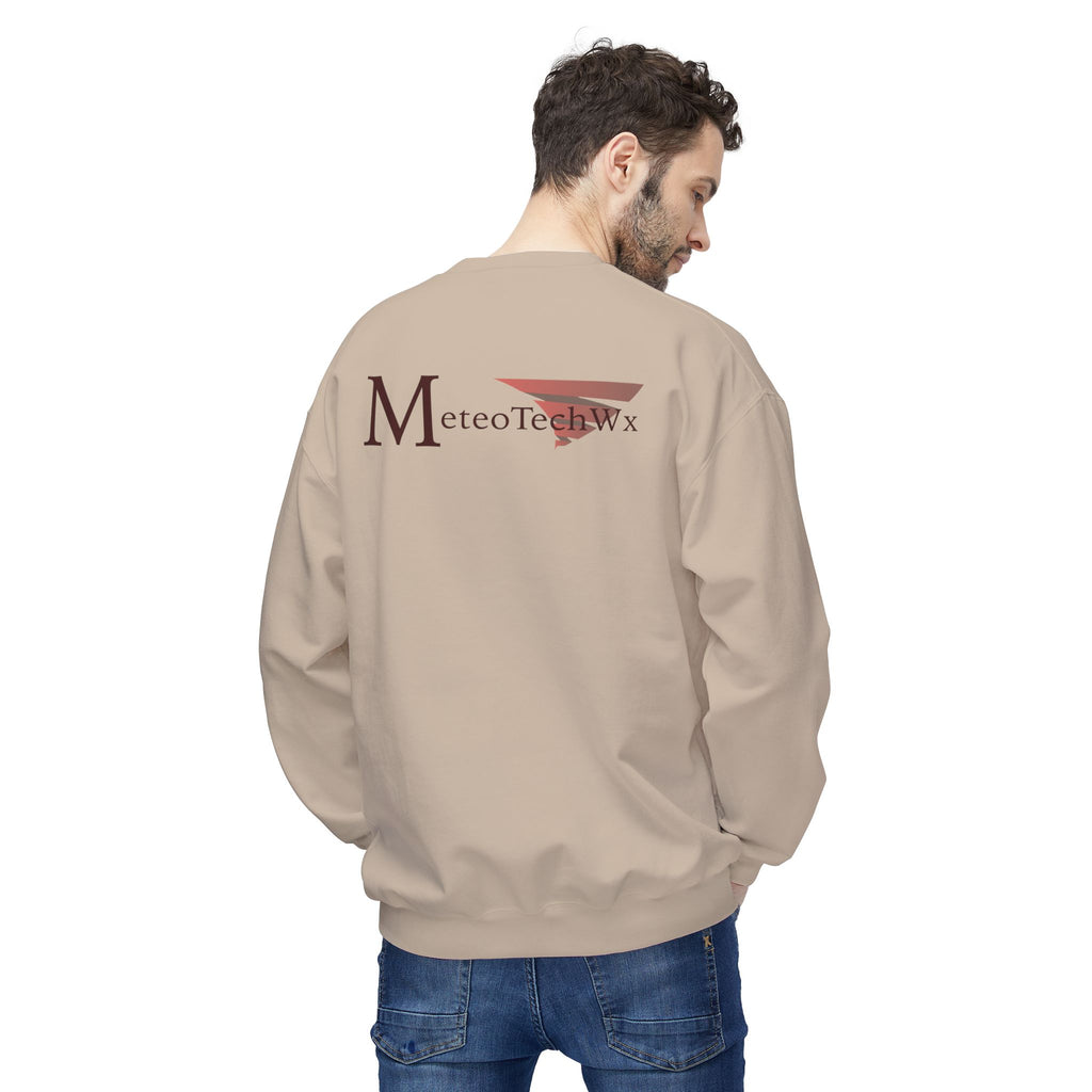 Double-Sided Classic Logo Crewneck Sweatshirt