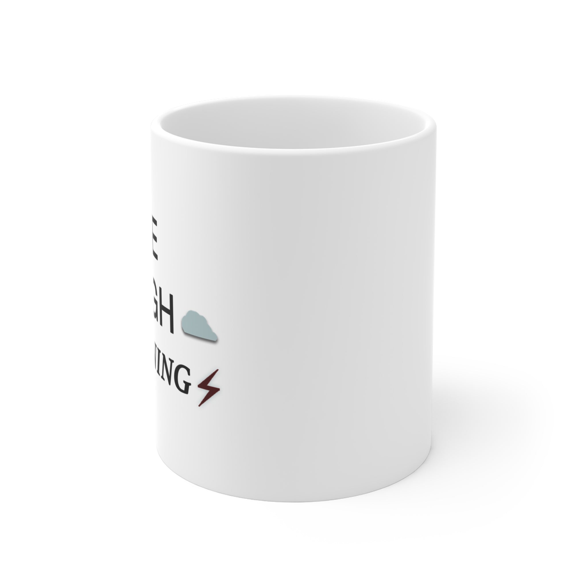"Live Laugh Lightning" Funny Weather Mug MeteoTechWx